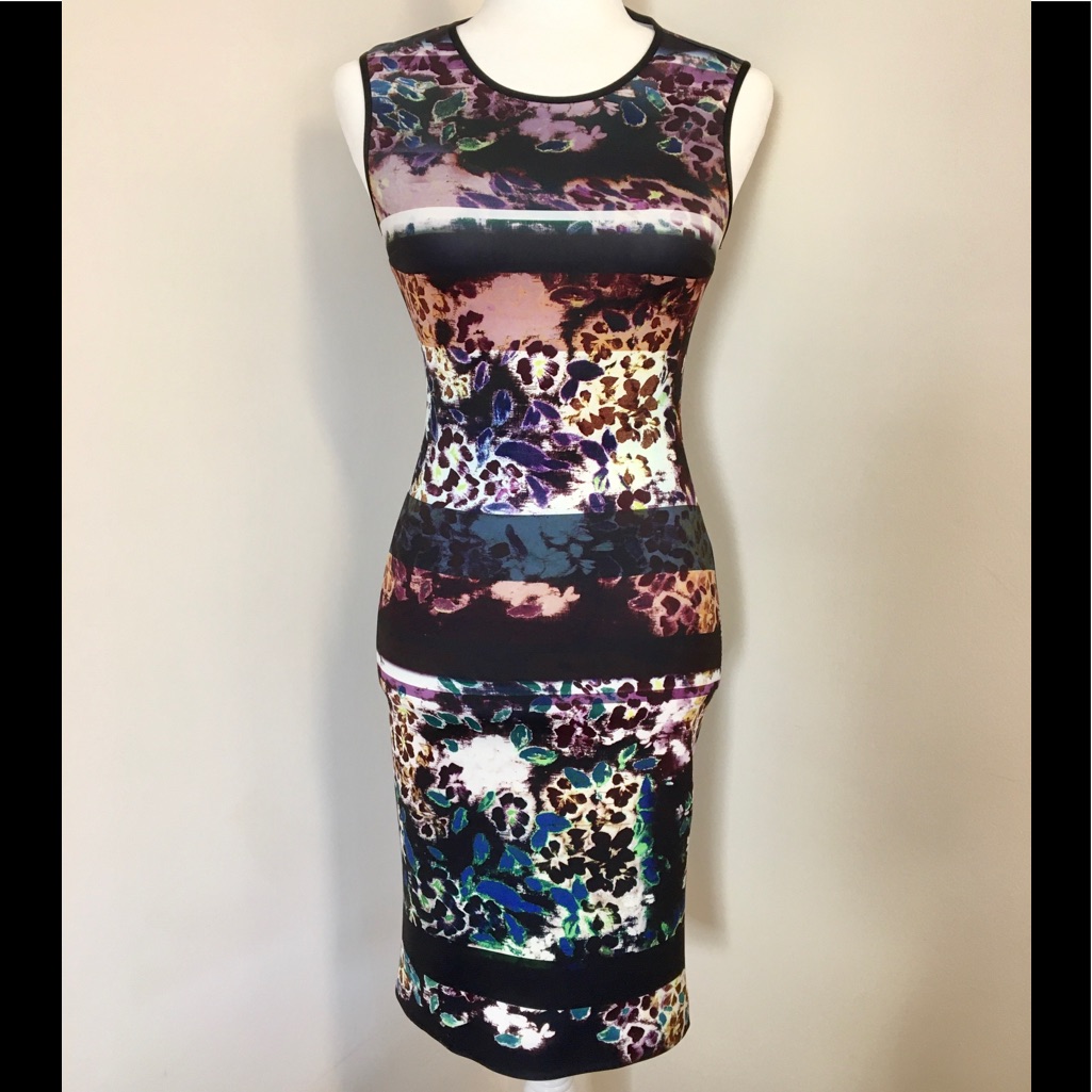 Elegant Nwot Clover Canyon Neoprene Dress!